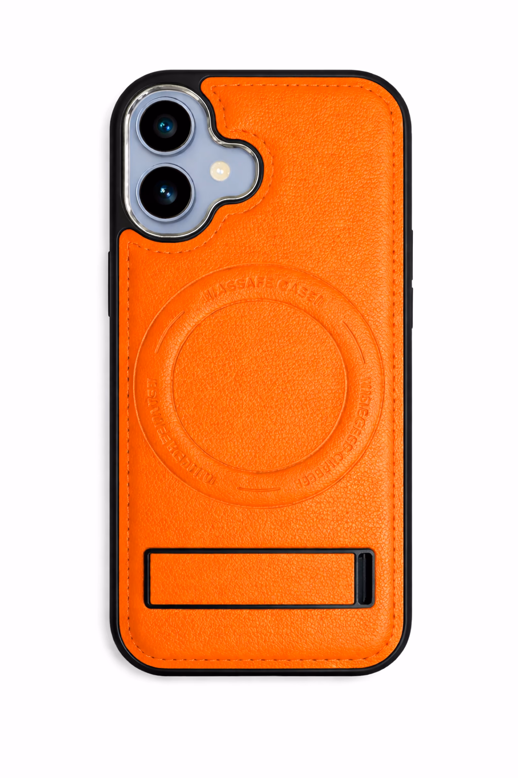 iPhone 17 - LeatherStand MagCase - Orange